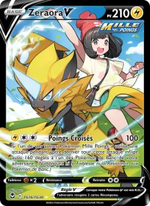 Zeraora V TG16 — Tempête Argentée