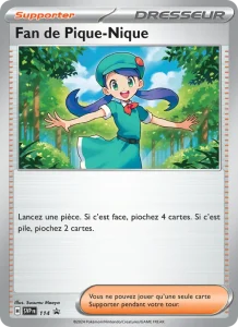 Carte Pokemon Fan de Pique-Nique 114/225 SVP Black Star Promos