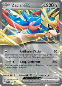 Carte Pokemon Zacian-ex 198/225 SVP Black Star Promos