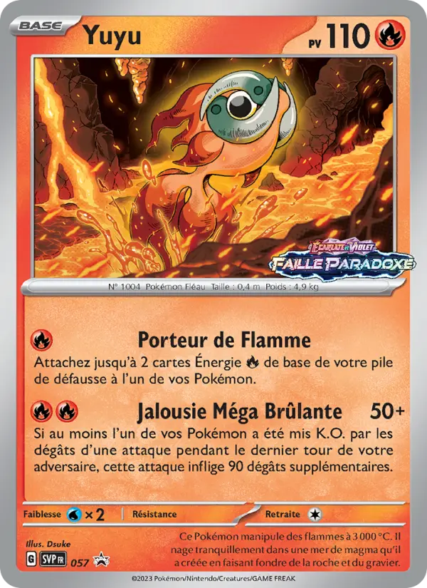 Scan HD carte Pokémon Yuyu 057/225 — SVP Black Star Promos