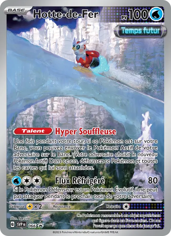 Scan HD carte Pokémon Hotte-de-Fer 066/225 — SVP Black Star Promos