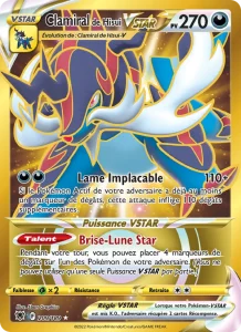 Clamiral de Hisui VSTAR 209 — Astres Radieux
