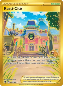 Carte Pokemon Rusti-Cité 212/189 Astres Radieux