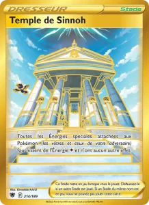 Carte Pokemon Temple de Sinnoh 214/189 Astres Radieux