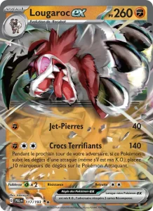 Carte Pokemon Lougaroc-ex 117/193 Évolutions à Paldea
