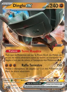 Carte Pokemon Dinglu-ex 127/193 Évolutions à Paldea