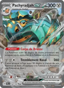 Carte Pokemon Pachyradjah-ex 150/193 Évolutions à Paldea