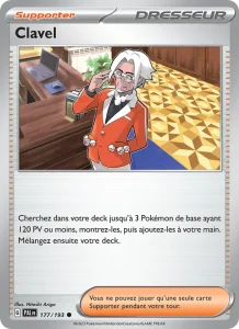 Carte Pokemon Clavel 177/193 Évolutions à Paldea