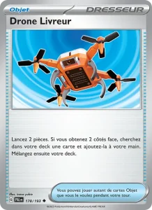 Carte Pokemon Drone Livreur 178/193 Évolutions à Paldea