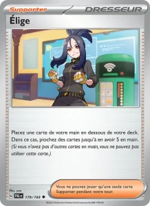 Carte Pokemon Élige 179/193 Évolutions à Paldea