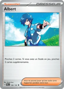 Carte Pokemon Albert 180/193 Évolutions à Paldea