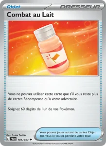 Carte Pokemon Combat au Lait 181/193 Évolutions à Paldea