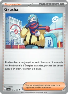 Carte Pokemon Grusha 184/193 Évolutions à Paldea