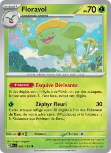 Carte Pokémon Floravol 002/193