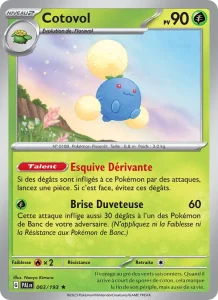 Carte Pokémon Cotovol 003/193