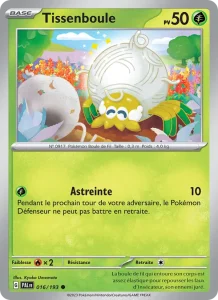 Carte Pokemon Tissenboule 016/193 Évolutions à Paldea