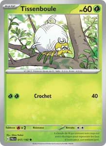 Carte Pokemon Tissenboule 017/193 Évolutions à Paldea