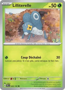 Carte Pokemon Lilliterelle 020/193 Évolutions à Paldea