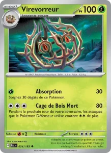 Carte Pokemon Virevorreur 024/193 Évolutions à Paldea