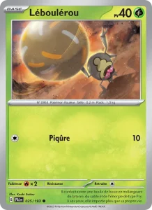 Carte Pokemon Léboulérou 025/193 Évolutions à Paldea