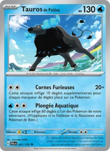 Carte Pokemon Tauros de Paldea 041/193 Évolutions à Paldea