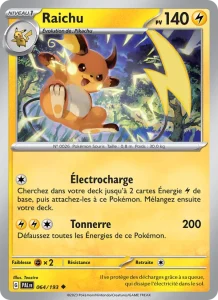Raichu 064 — Évolutions à Paldea