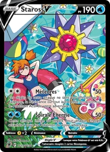 Carte Pokemon Staross V TG13/189 Astres Radieux