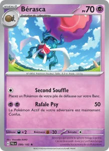 Carte Pokemon Bérasca 099/193 Évolutions à Paldea