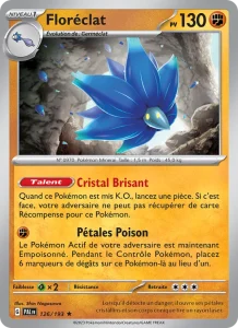 Carte Pokemon Floréclat 126/193 Évolutions à Paldea