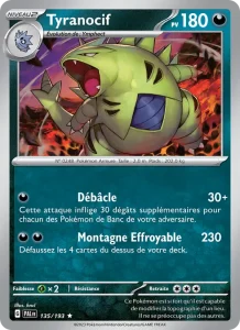 Tyranocif 135 — Évolutions à Paldea