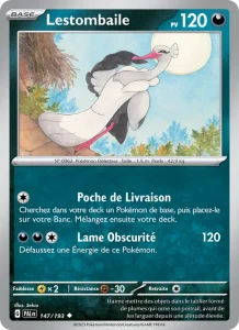 Carte Pokemon Lestombaile 147/193 Évolutions à Paldea