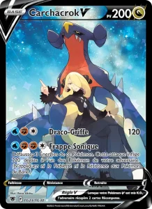 Carte Pokemon Carchacrok V TG23/189 Astres Radieux