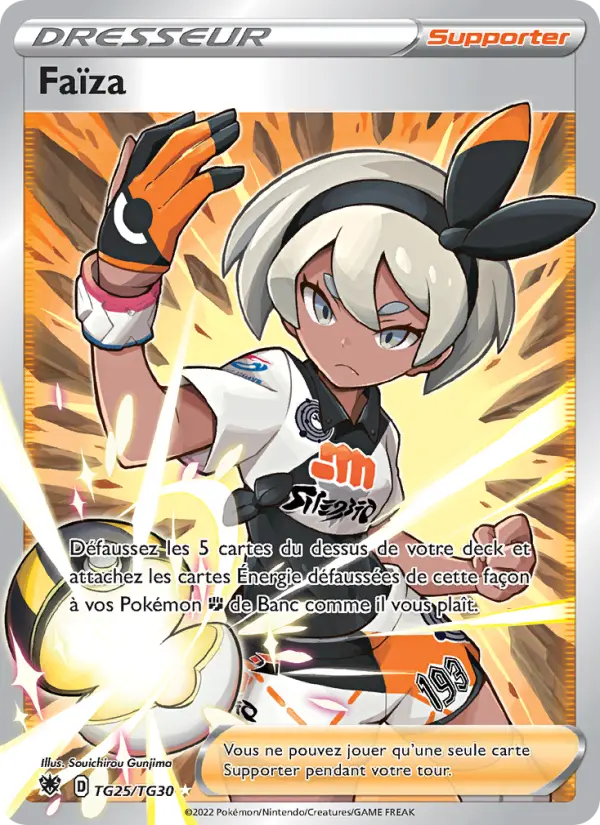 Scan HD carte Pokémon Faïza TG25/189 — Astres Radieux