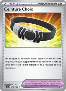 Ceinture Choix 176 — Évolutions à Paldea