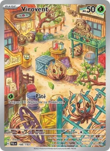 Carte Pokemon Virovent 198/193 Évolutions à Paldea