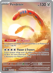 Carte Pokemon Ferdeter 224/193 Évolutions à Paldea