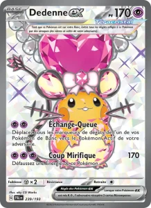 Carte Pokemon Dedenne-ex 239/193 Évolutions à Paldea