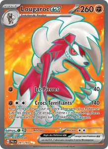 Carte Pokemon Lougaroc-ex 241/193 Évolutions à Paldea