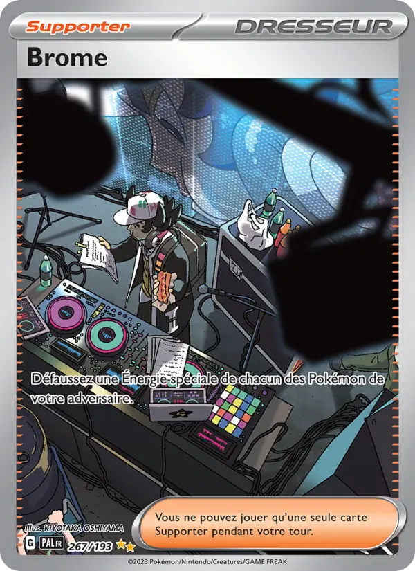 Scan HD carte Pokémon Brome 267/193 — Évolutions à Paldea