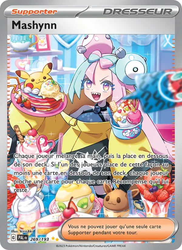 Scan HD carte Pokémon Mashynn 269/193 — Évolutions à Paldea
