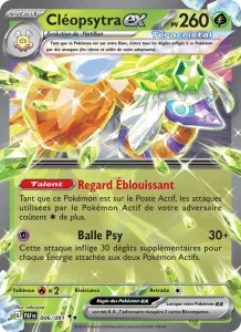 Carte Pokémon Cléopsytra-ex 006/91
