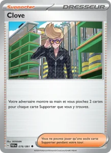 Carte Pokemon Clove 078/91 Destinées de Paldea
