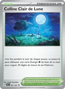 Carte Pokemon Colline Clair de Lune 081/91 Destinées de Paldea