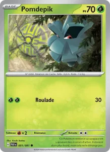 Carte Pokémon Pomdepik 001/91