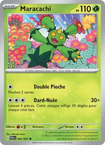 Carte Pokémon Maracachi 003/91