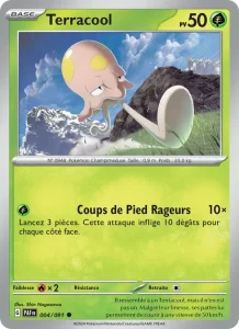 Carte Pokémon Terracool 004/91