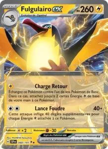 Carte Pokemon Fulgulairo-ex 068/191 Étincelles Déferlantes
