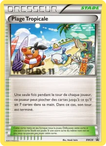 Carte Pokemon Plage Tropicale BW28/101 Promo BW