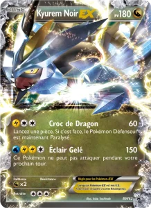 Carte Pokemon Kyurem Noir ex BW62/101 Promo BW