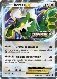 Carte Pokemon Boréas ex BW96/101 Promo BW
